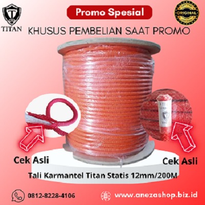 Tali KARMANTEL TITAN ASLI